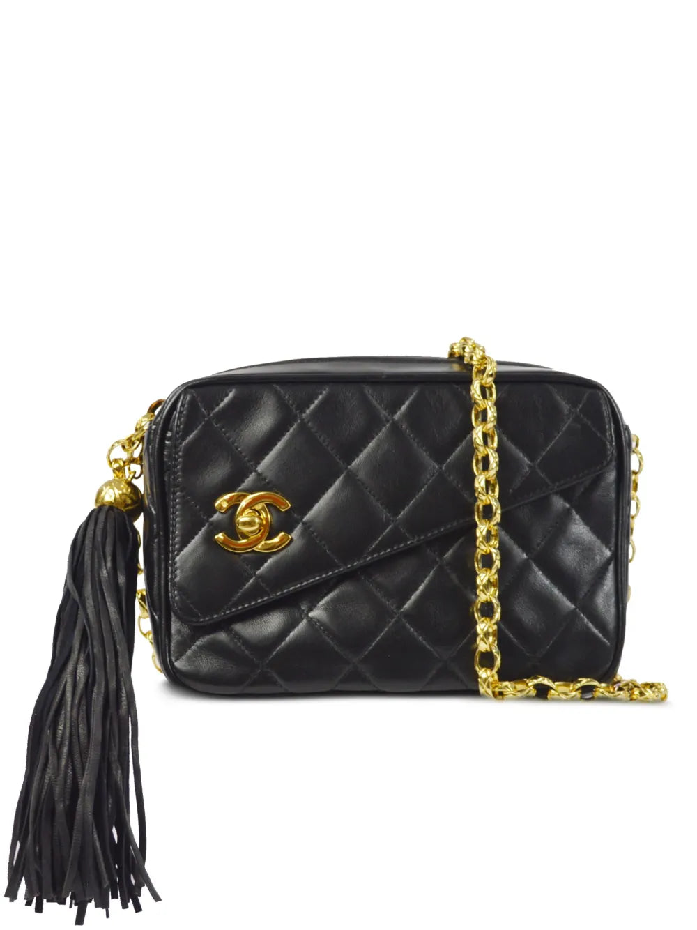 Pre-OwnedCHANEL Pre-Owned1992 CC diamond-quilted shoulder bag