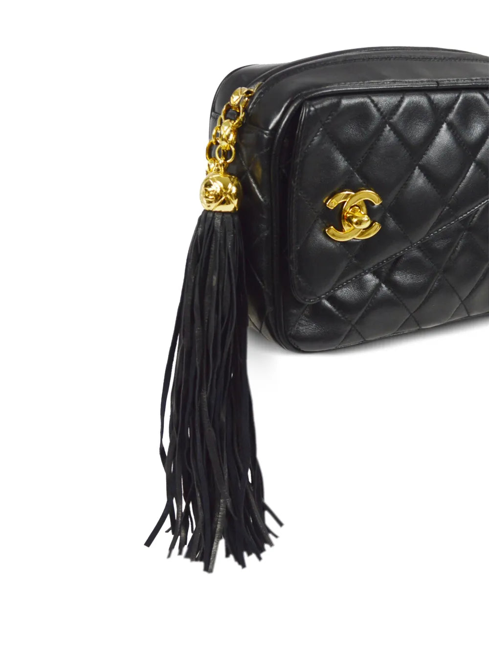 Pre-OwnedCHANEL Pre-Owned1992 CC diamond-quilted shoulder bag