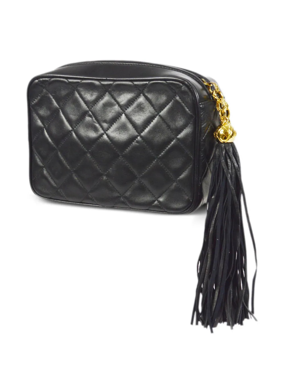 Pre-OwnedCHANEL Pre-Owned1992 CC diamond-quilted shoulder bag