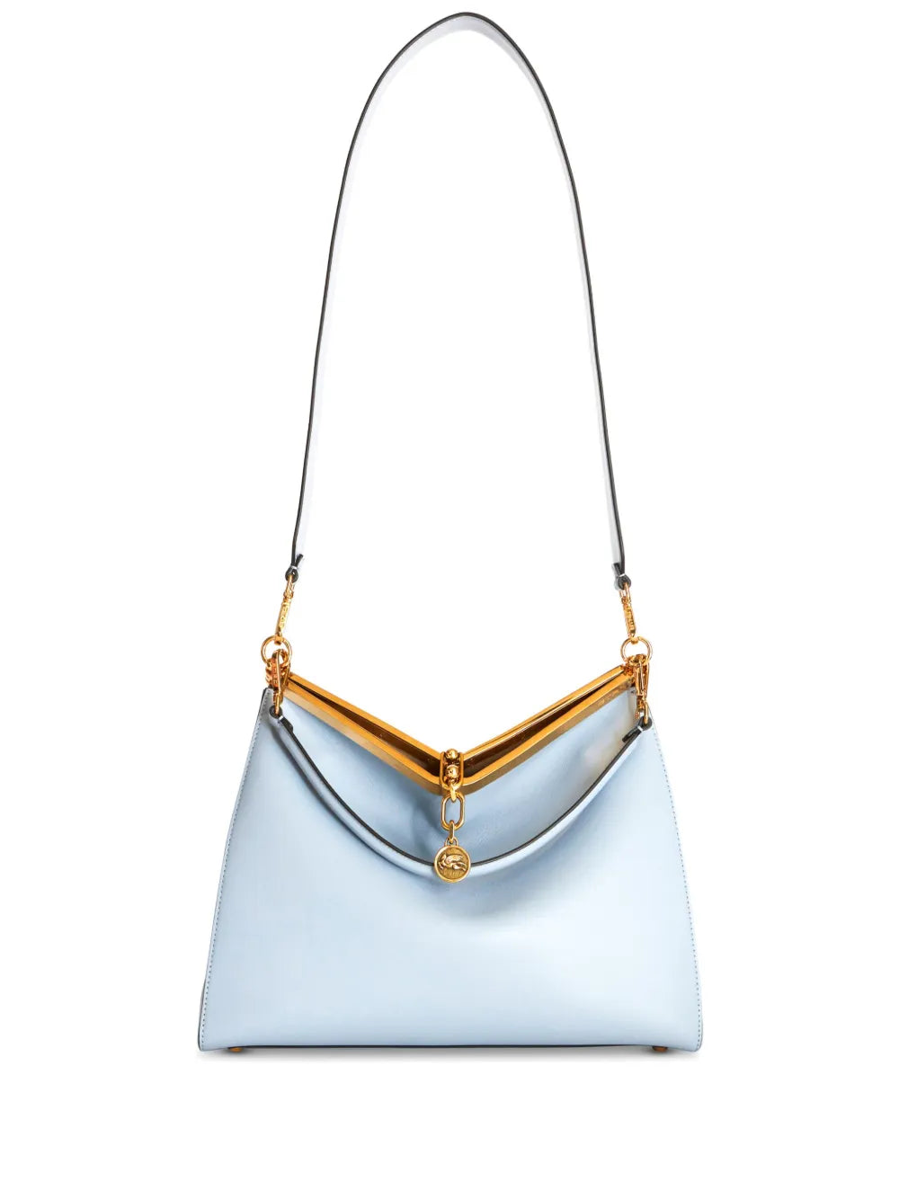 ETROlarge Vela leather shoulder bag