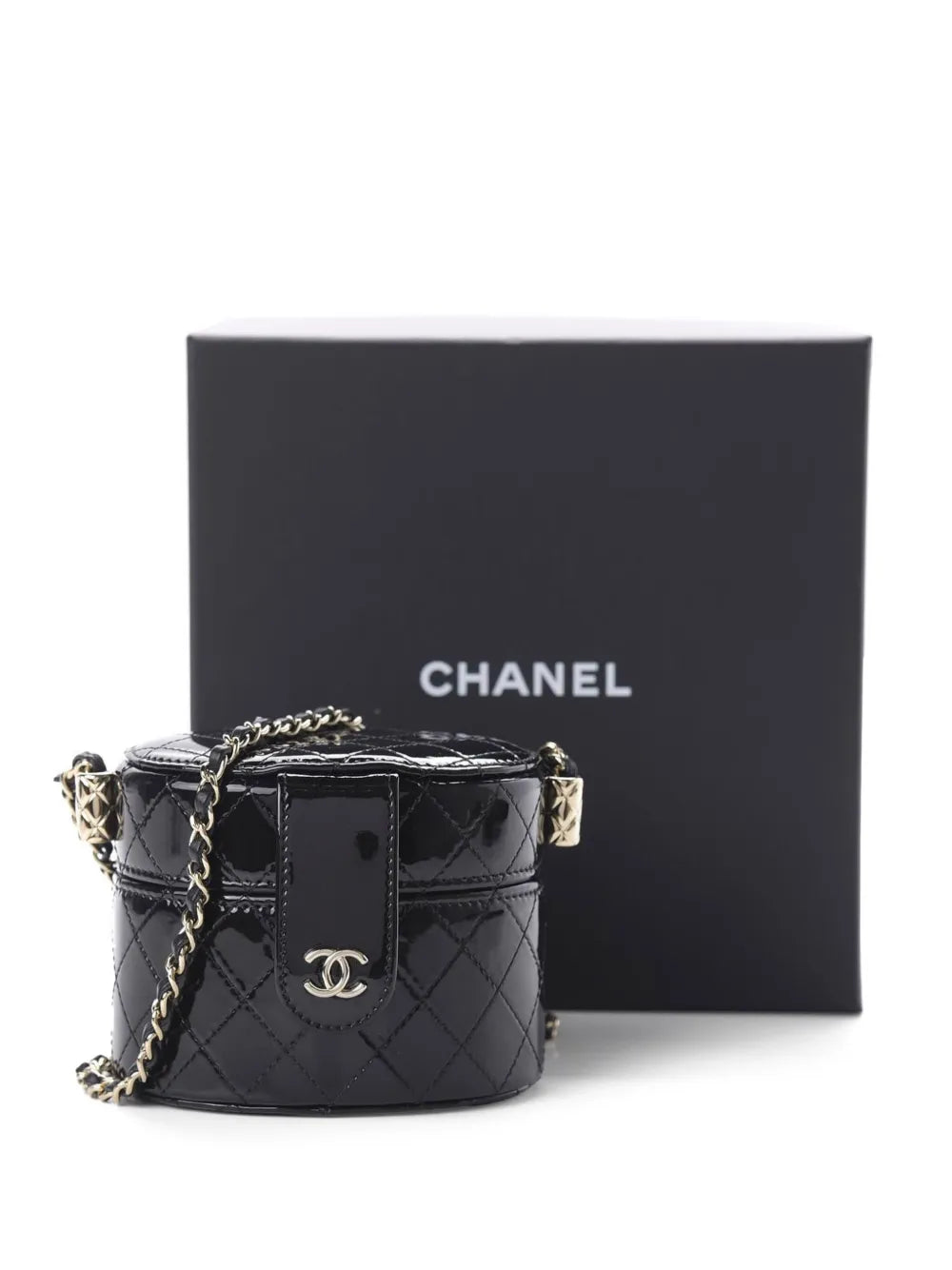 Pre-OwnedCHANEL Pre-Ownedmini jewellery-box crossbody bag