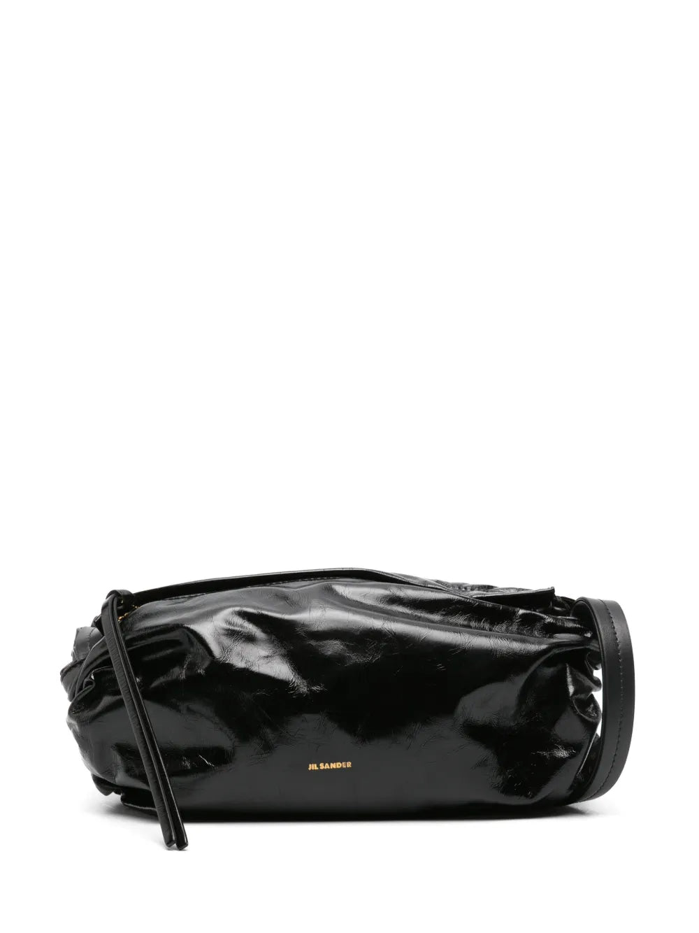Jil Sandersmall logo-foil-print leather bag