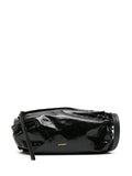 Jil Sandersmall logo-foil-print leather bag