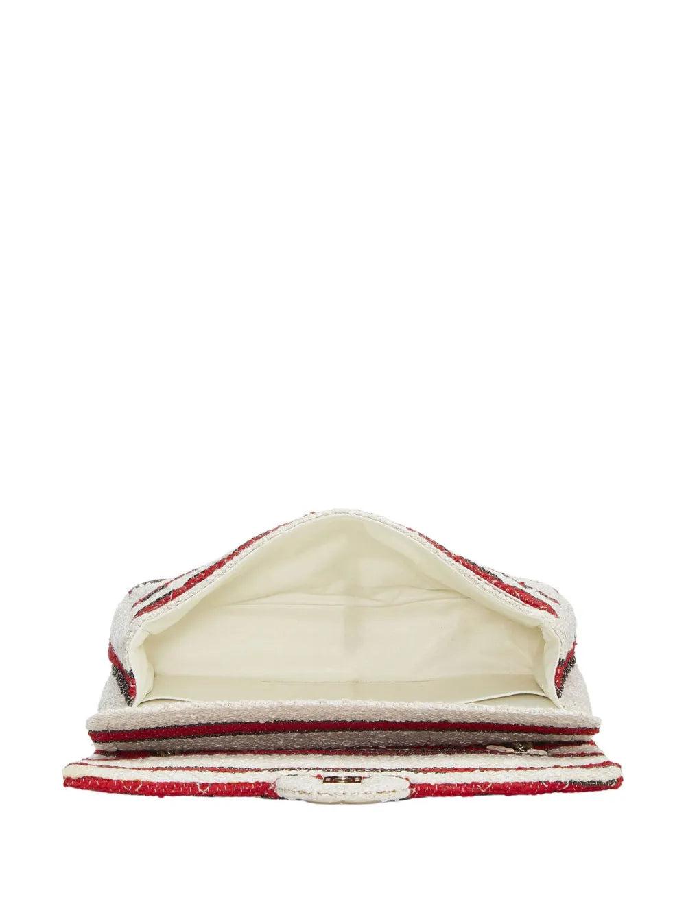 Pre-OwnedCHANEL Pre-Owned2009 Classic Flap striped shoulder bag