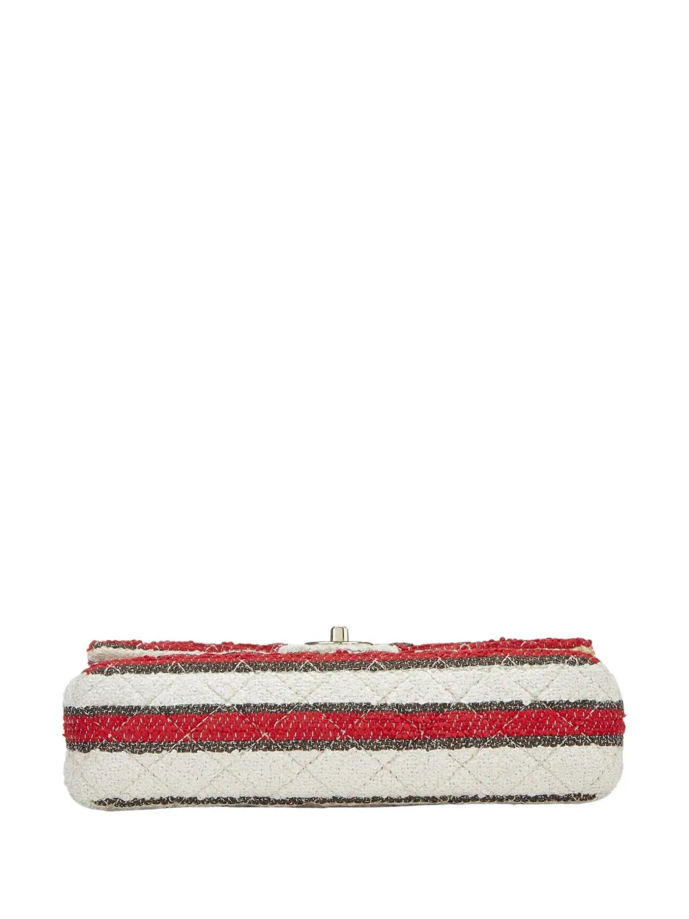 Pre-OwnedCHANEL Pre-Owned2009 Classic Flap striped shoulder bag