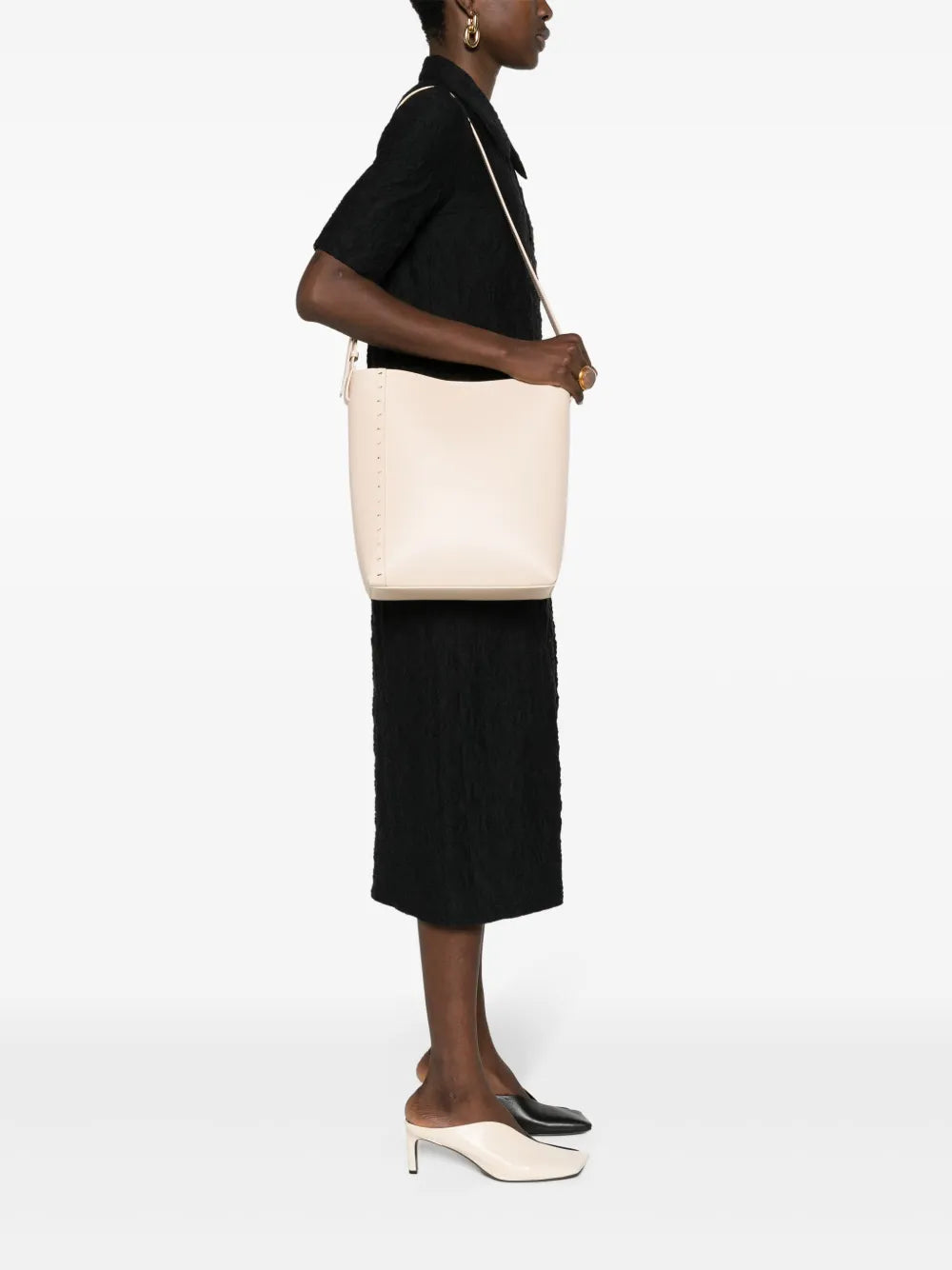 Jil Sandermedium leather tote bag