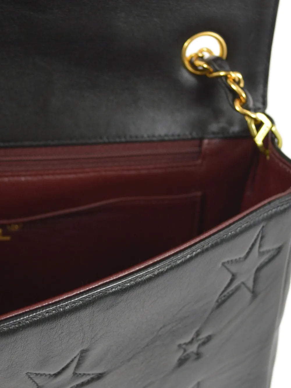 Pre-OwnedCHANEL Pre-Owned1995 medium star-embroidered Classic Flap shoulder bag