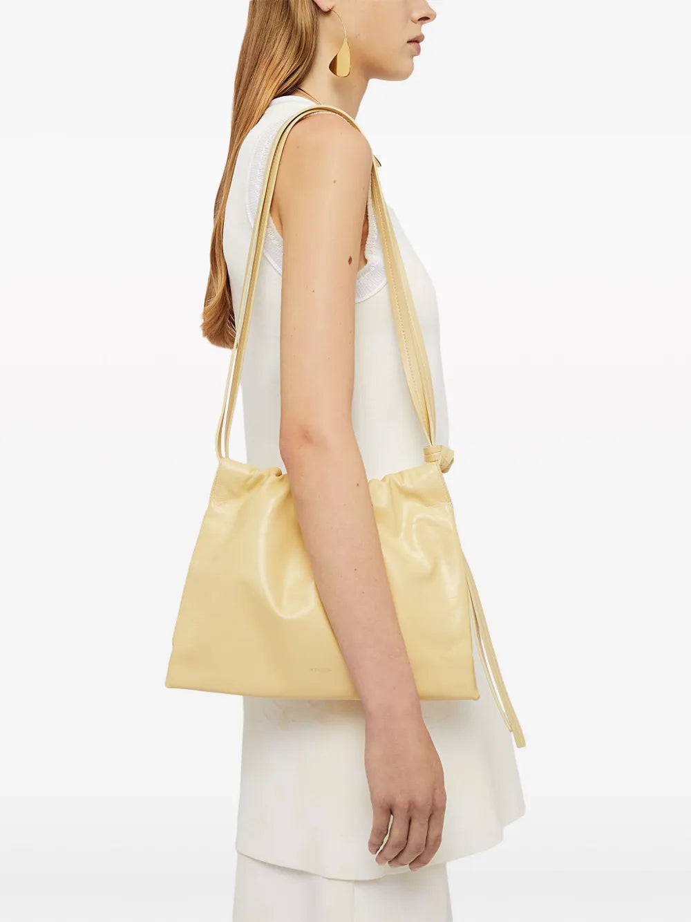 Jil Sandersmall leather shoulder bag