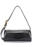 Jil SanderCannolo snakeskin-effect shoulder bag