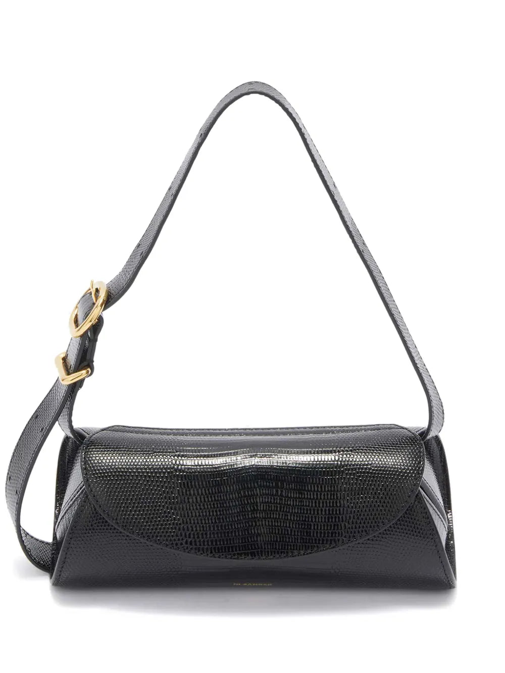 Jil SanderCannolo snakeskin-effect shoulder bag