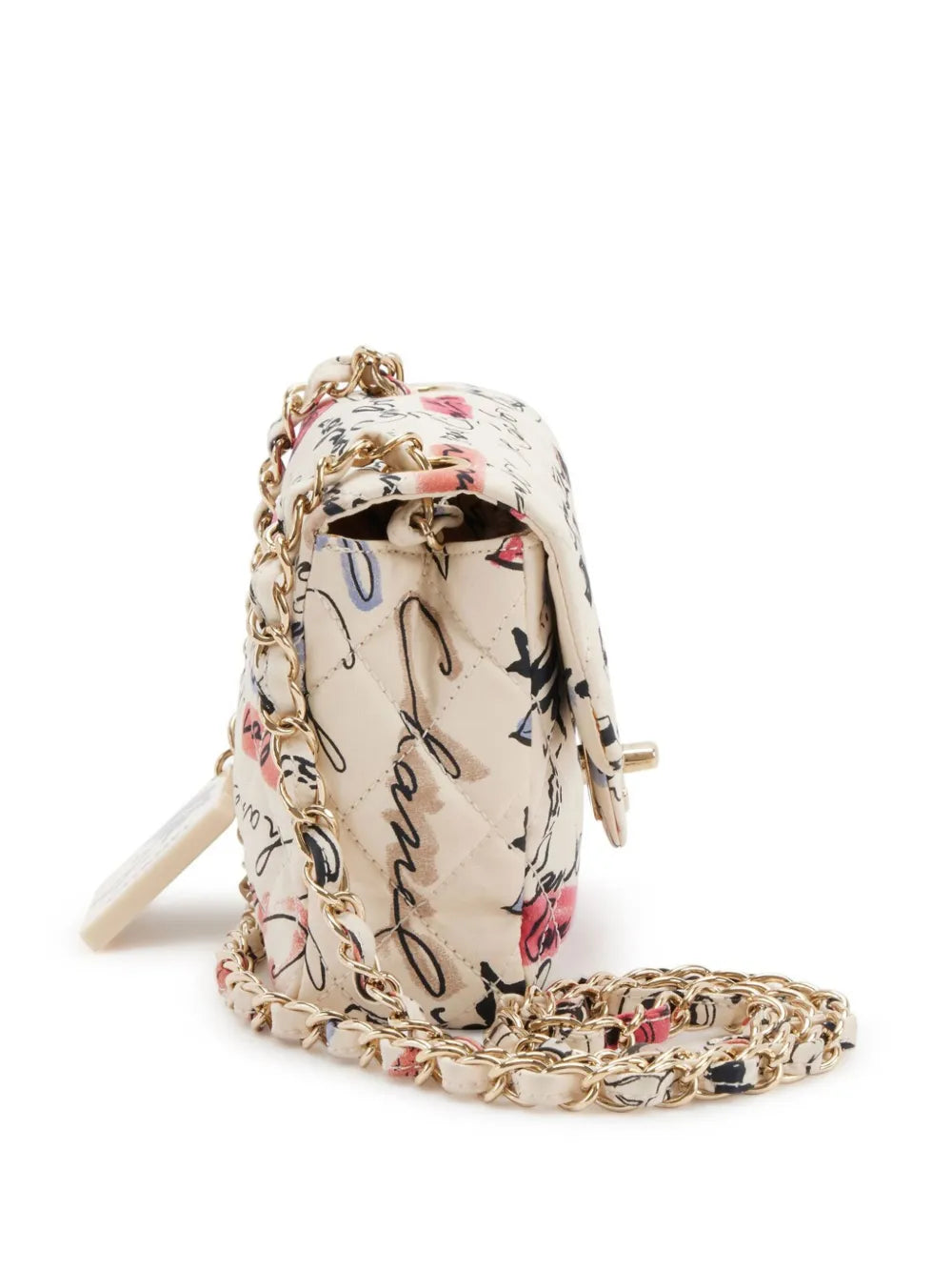 Pre-OwnedCHANEL Pre-Owned2006 Mini Graffiti Classic Flap shoulder bag