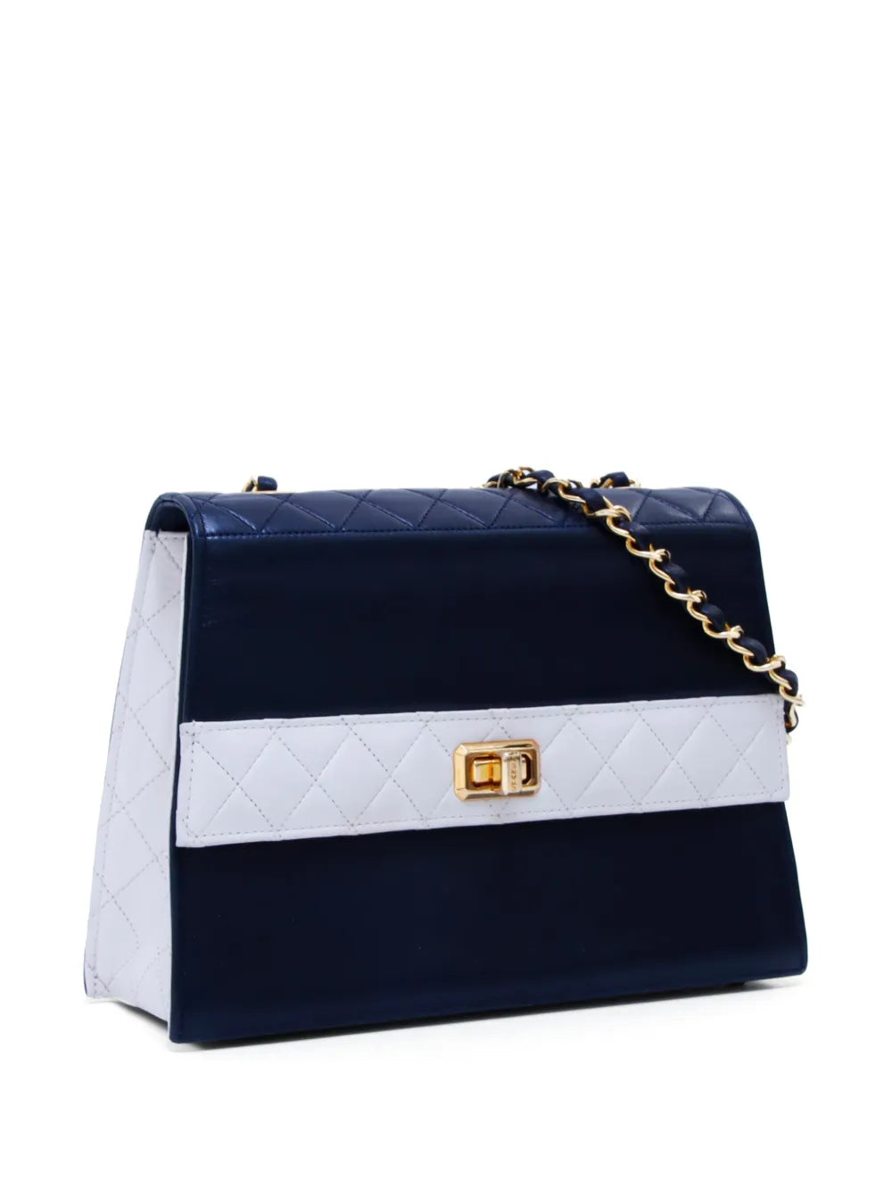 Pre-OwnedCHANEL Pre-Owned1989-1991 diamond-quilted shoulder bag