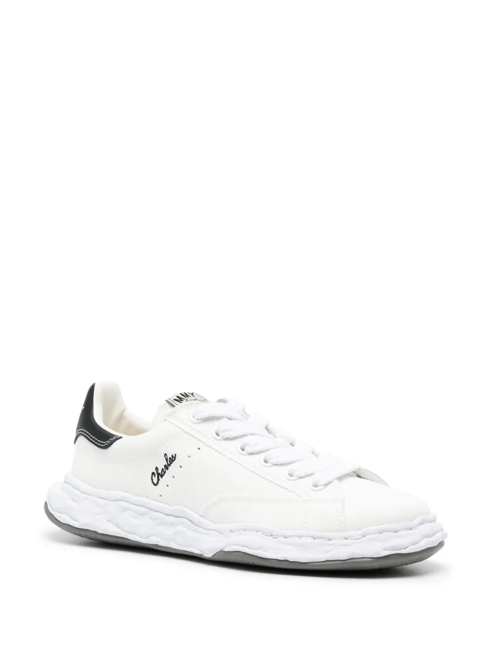 Maison Mihara Yasuhiro Charles Lace-Up Canvas Sneakers