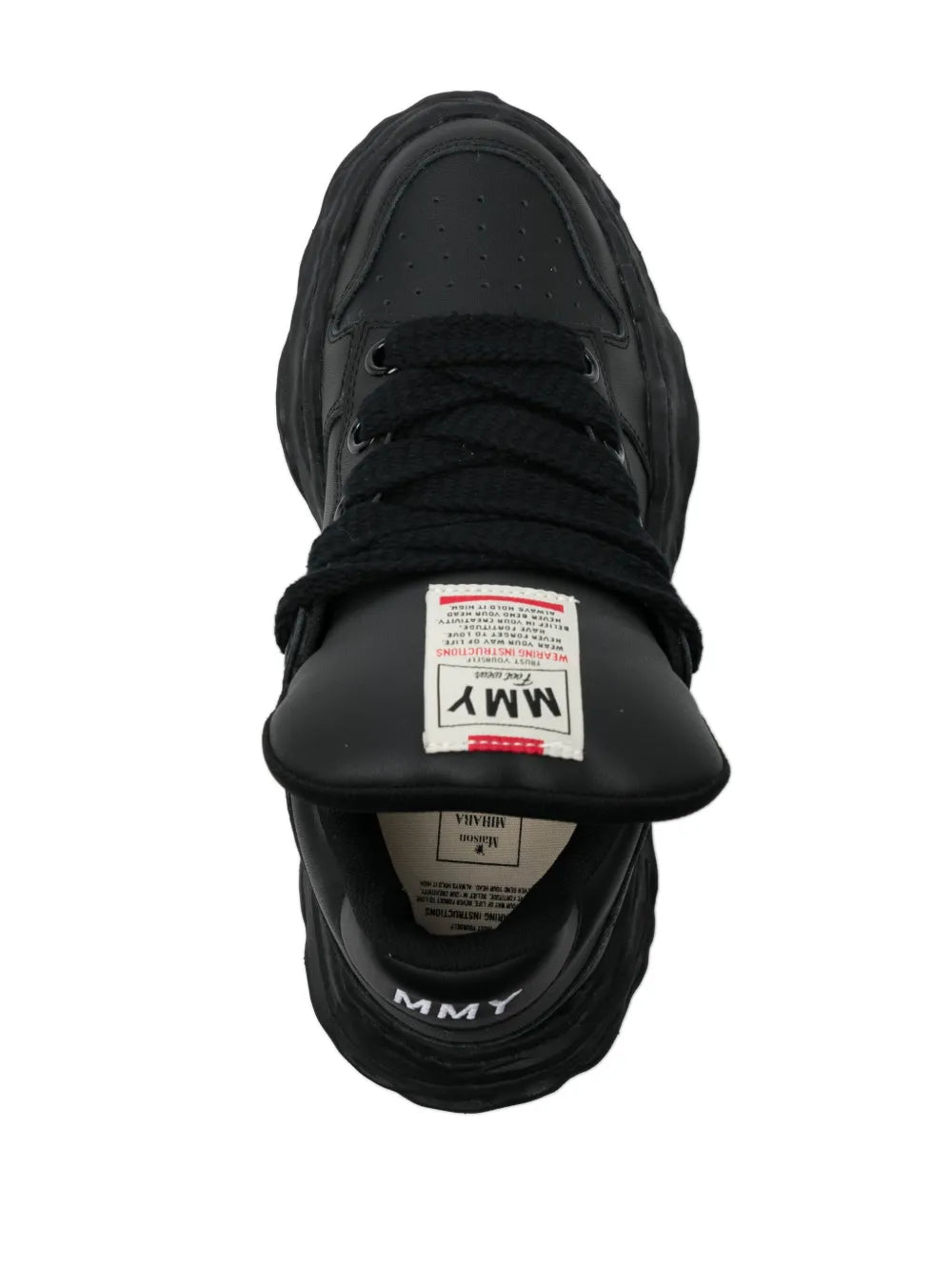 Maison Mihara Yasuhiro Wayne Og Sole Leather Sneakers