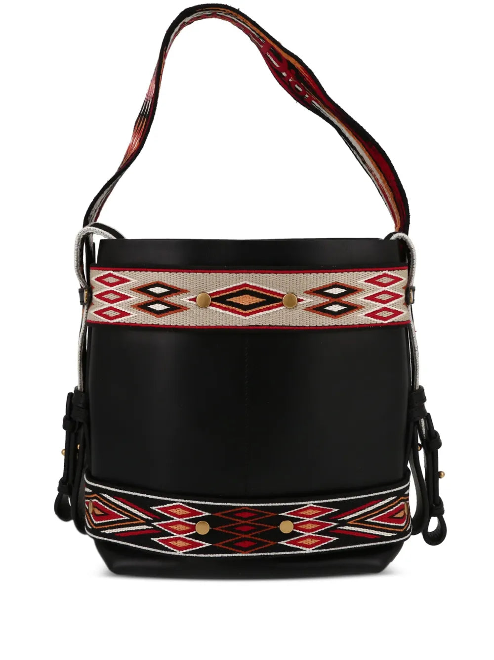 Pre-OwnedChristian Dior Pre-Ownedgeometric-panel two-way bag
