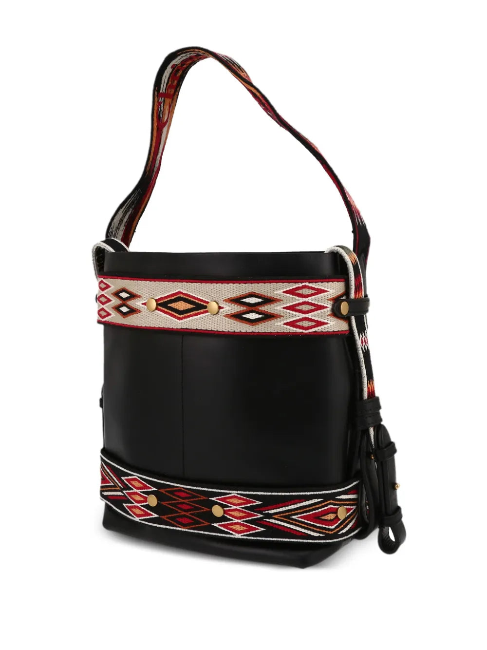 Pre-OwnedChristian Dior Pre-Ownedgeometric-panel two-way bag