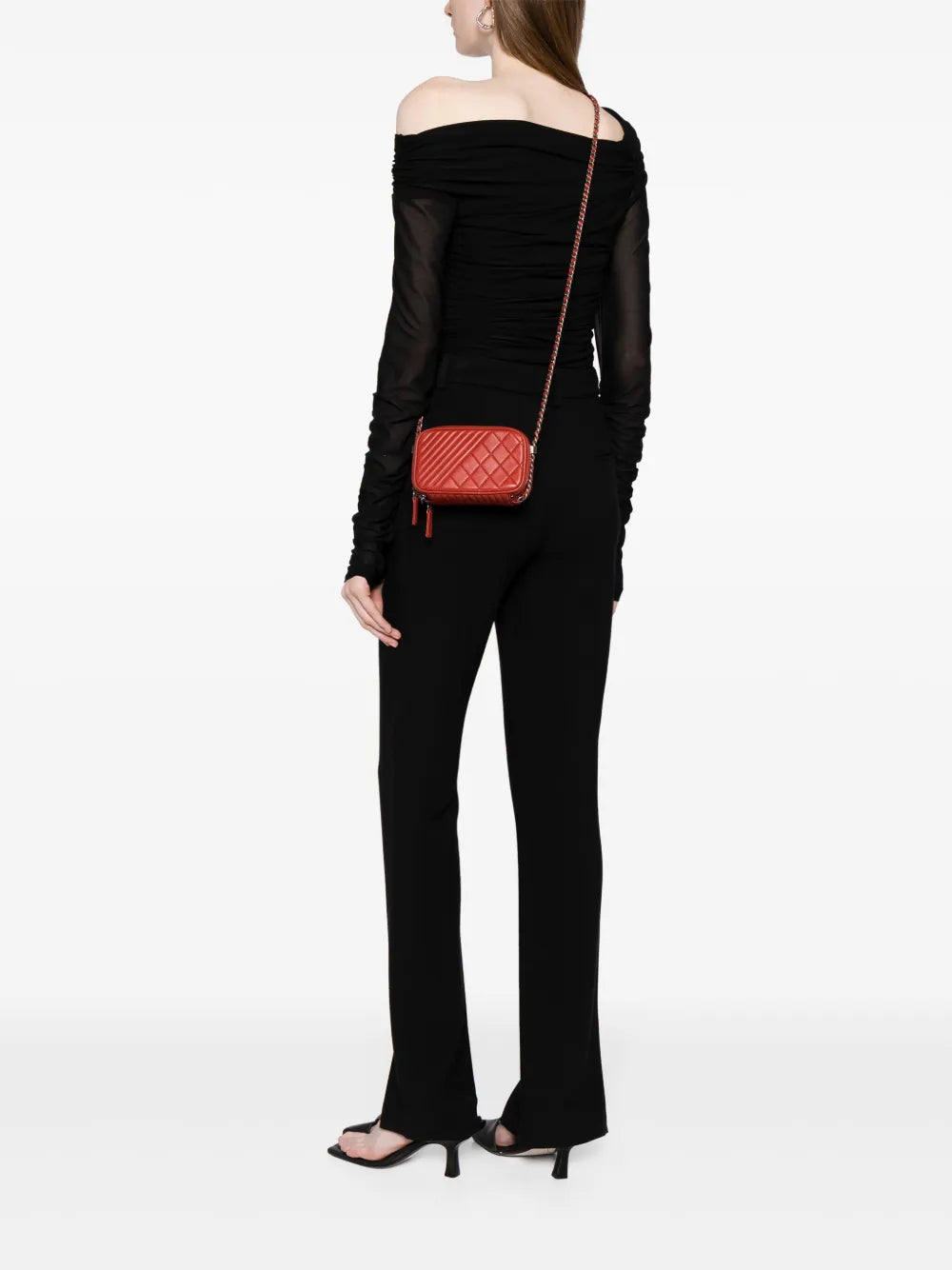 Pre-OwnedCHANEL Pre-Ownedmini Coco Boy camera bag