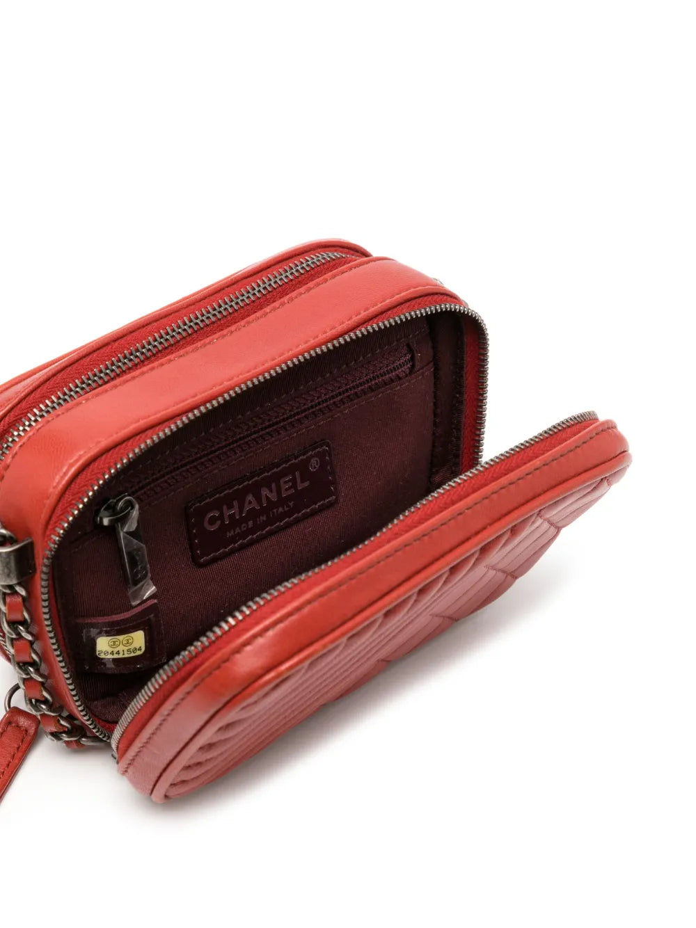 Pre-OwnedCHANEL Pre-Ownedmini Coco Boy camera bag