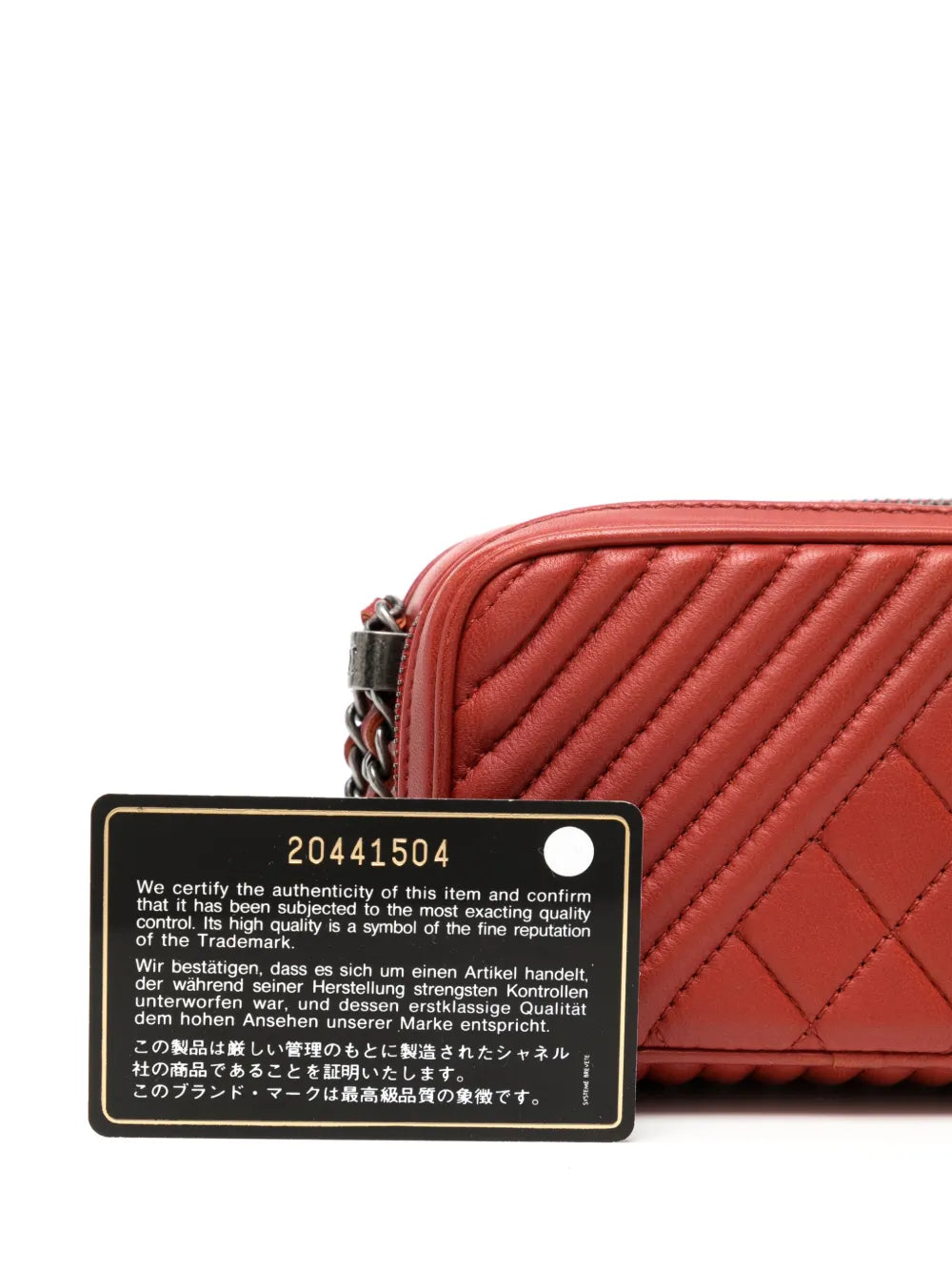 Pre-OwnedCHANEL Pre-Ownedmini Coco Boy camera bag