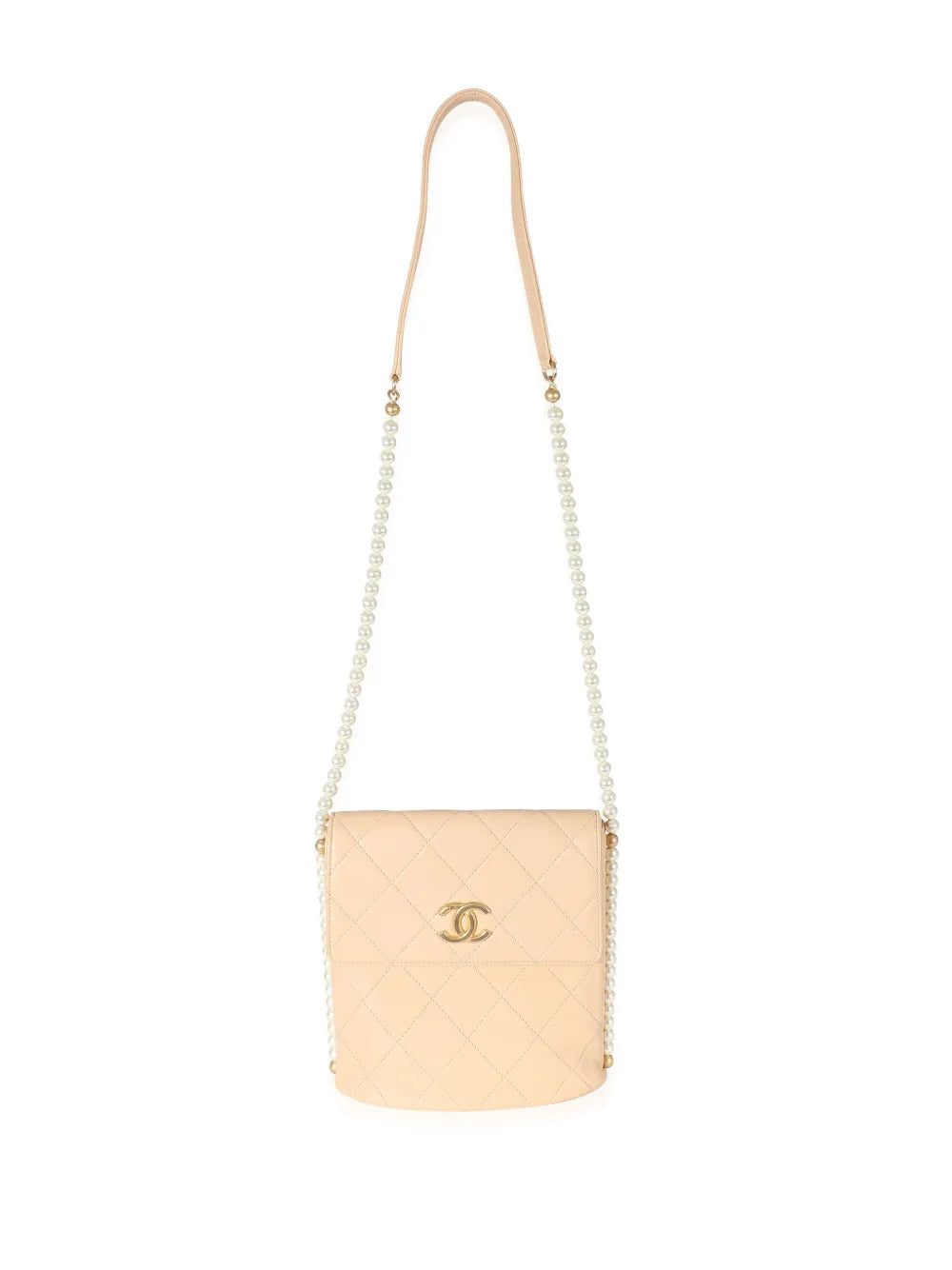 Pre-OwnedCHANEL Pre-Owned2019 peal-chain quilted bag