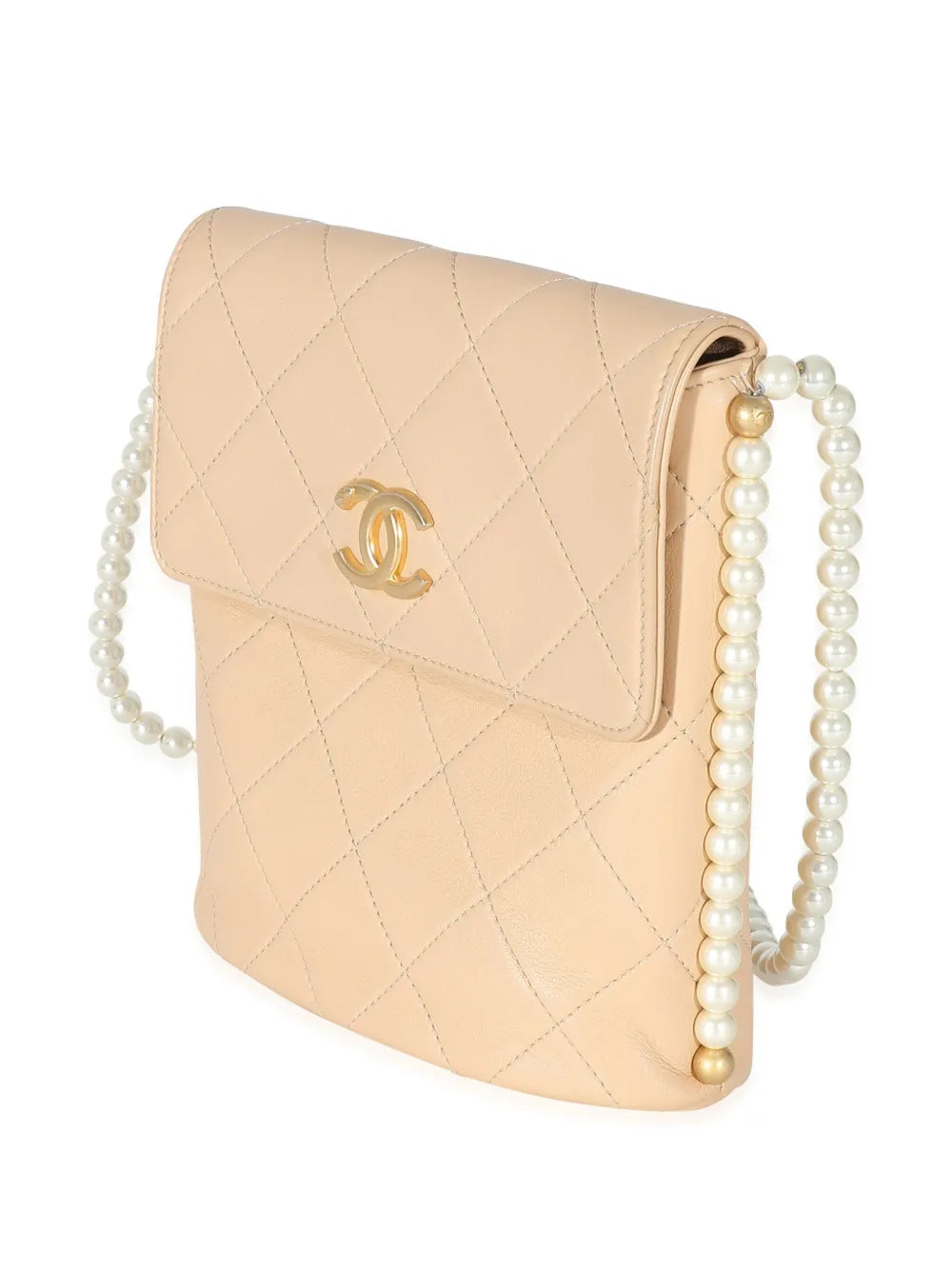 Pre-OwnedCHANEL Pre-Owned2019 peal-chain quilted bag