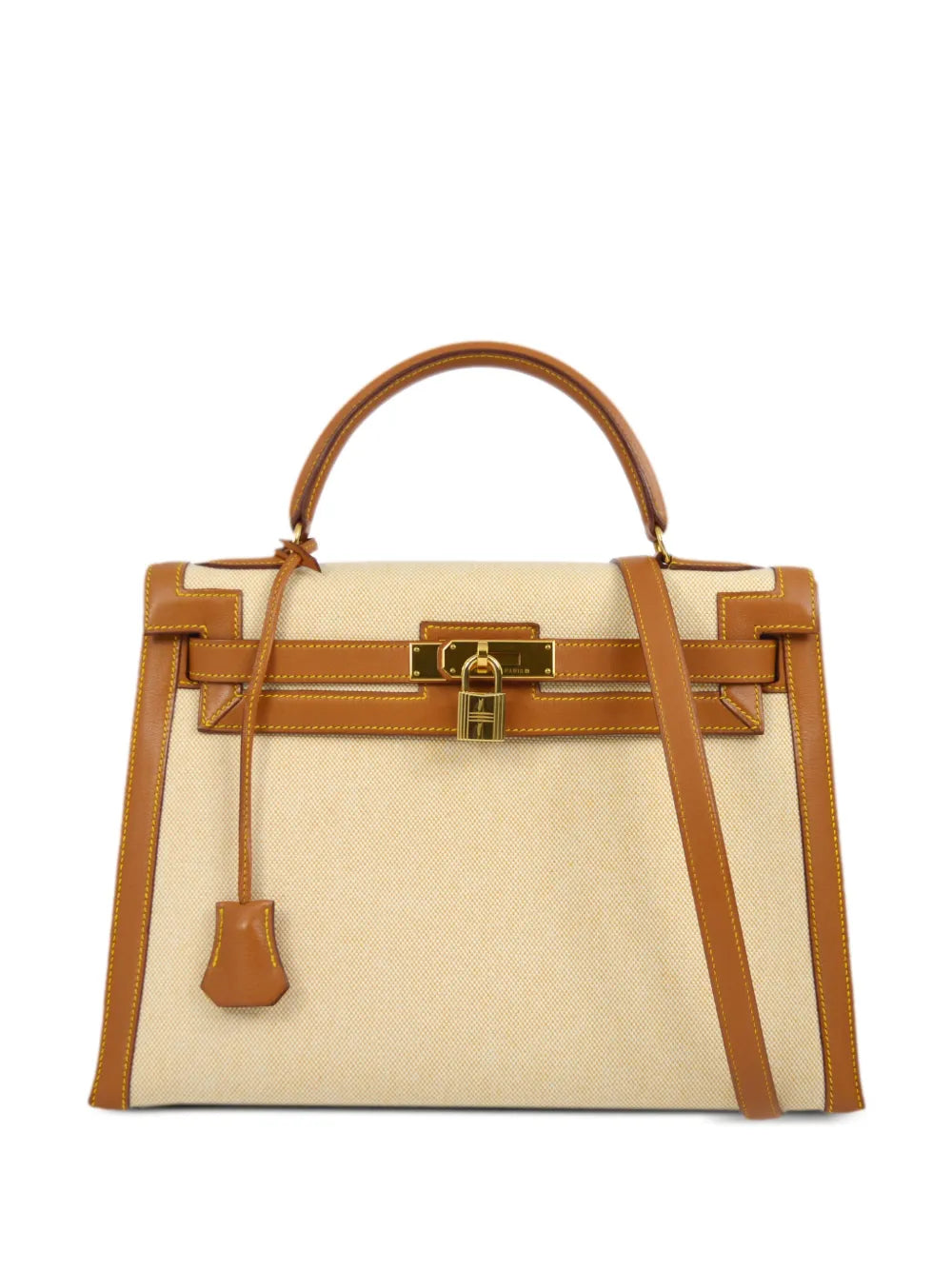 Pre-OwnedHermre-Owned1996 Kelly 32 Sellier two-way handbag