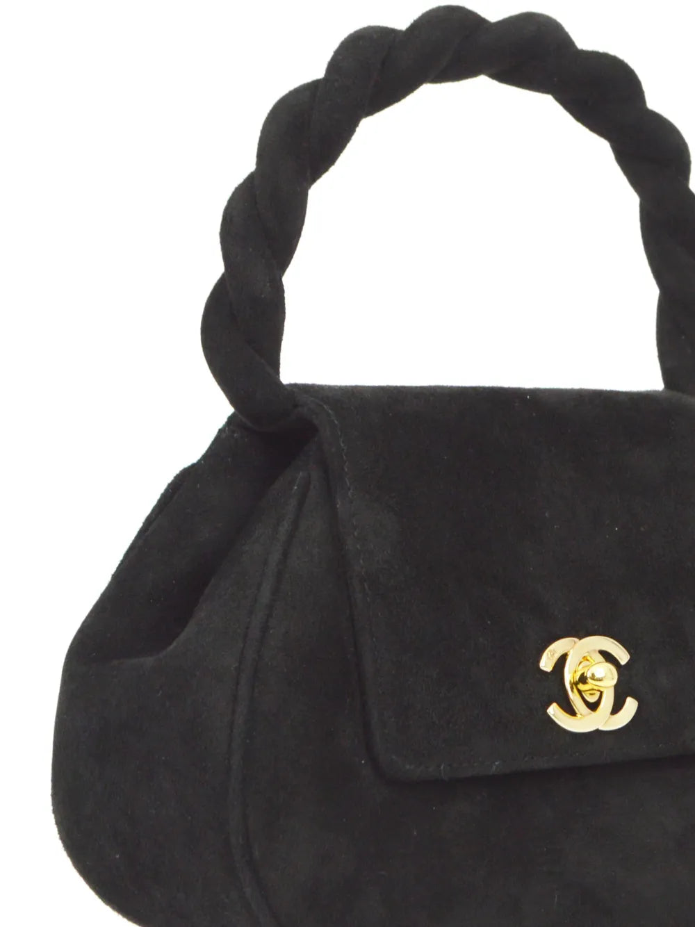 Pre-OwnedCHANEL Pre-Owned1997 CC turn-lock twisted handbag