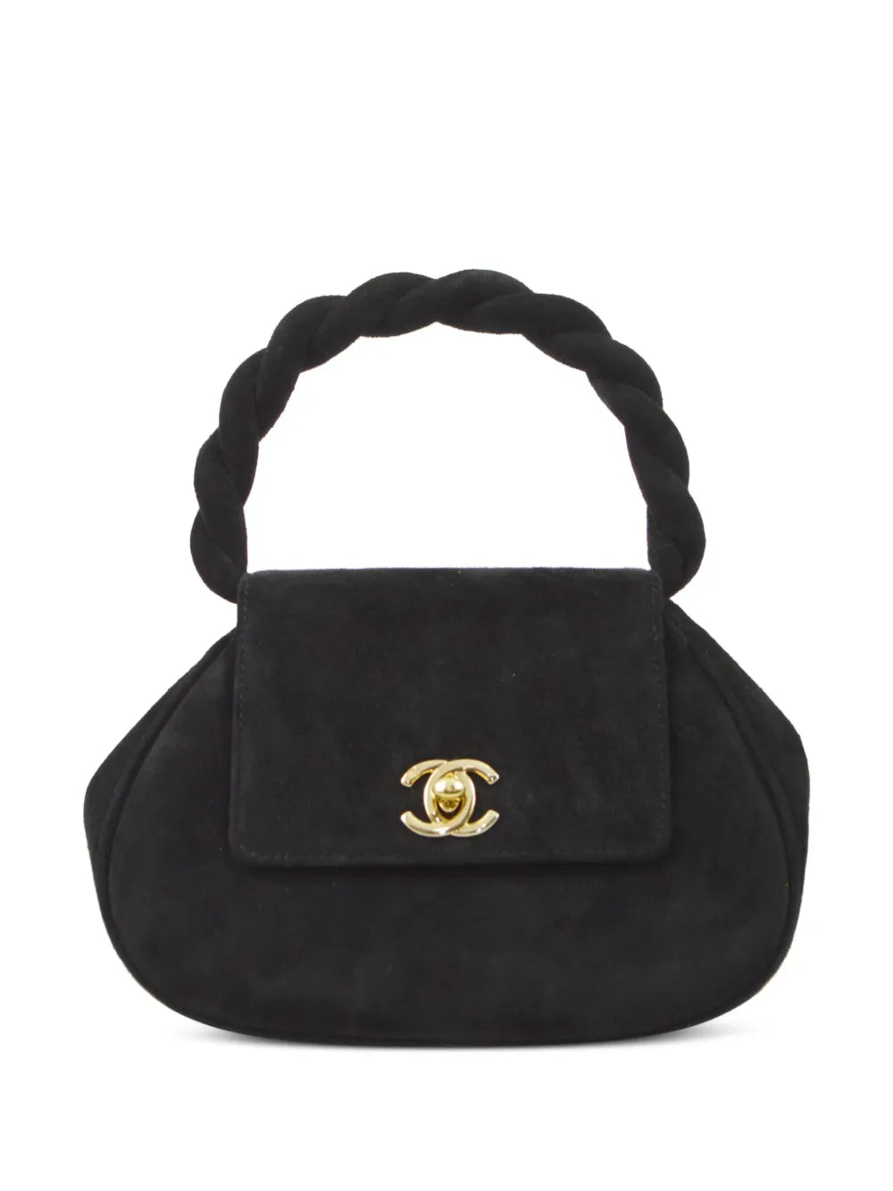 Pre-OwnedCHANEL Pre-Owned1997 CC turn-lock twisted handbag