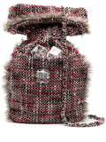 Pre-OwnedCHANEL Pre-Owned2010 hot-water-bottle tweed crossbody bag