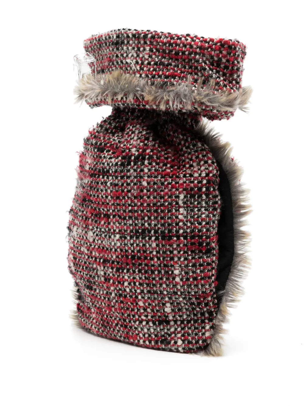 Pre-OwnedCHANEL Pre-Owned2010 hot-water-bottle tweed crossbody bag