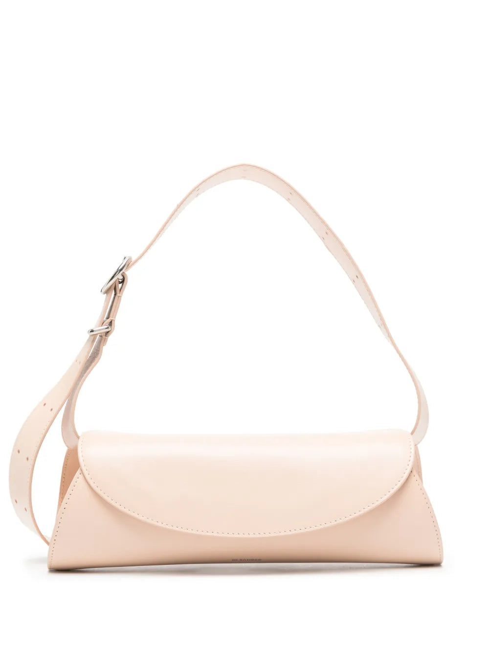 Jil SanderCannolo leather shoulder bag
