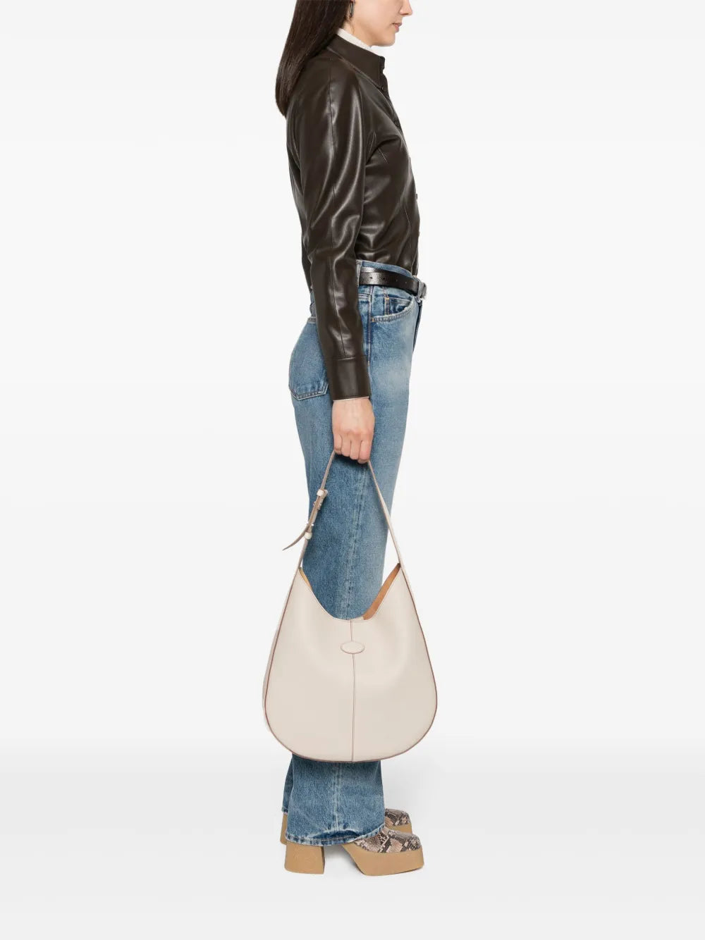 Tod'ssmall Di leather shoulder bag