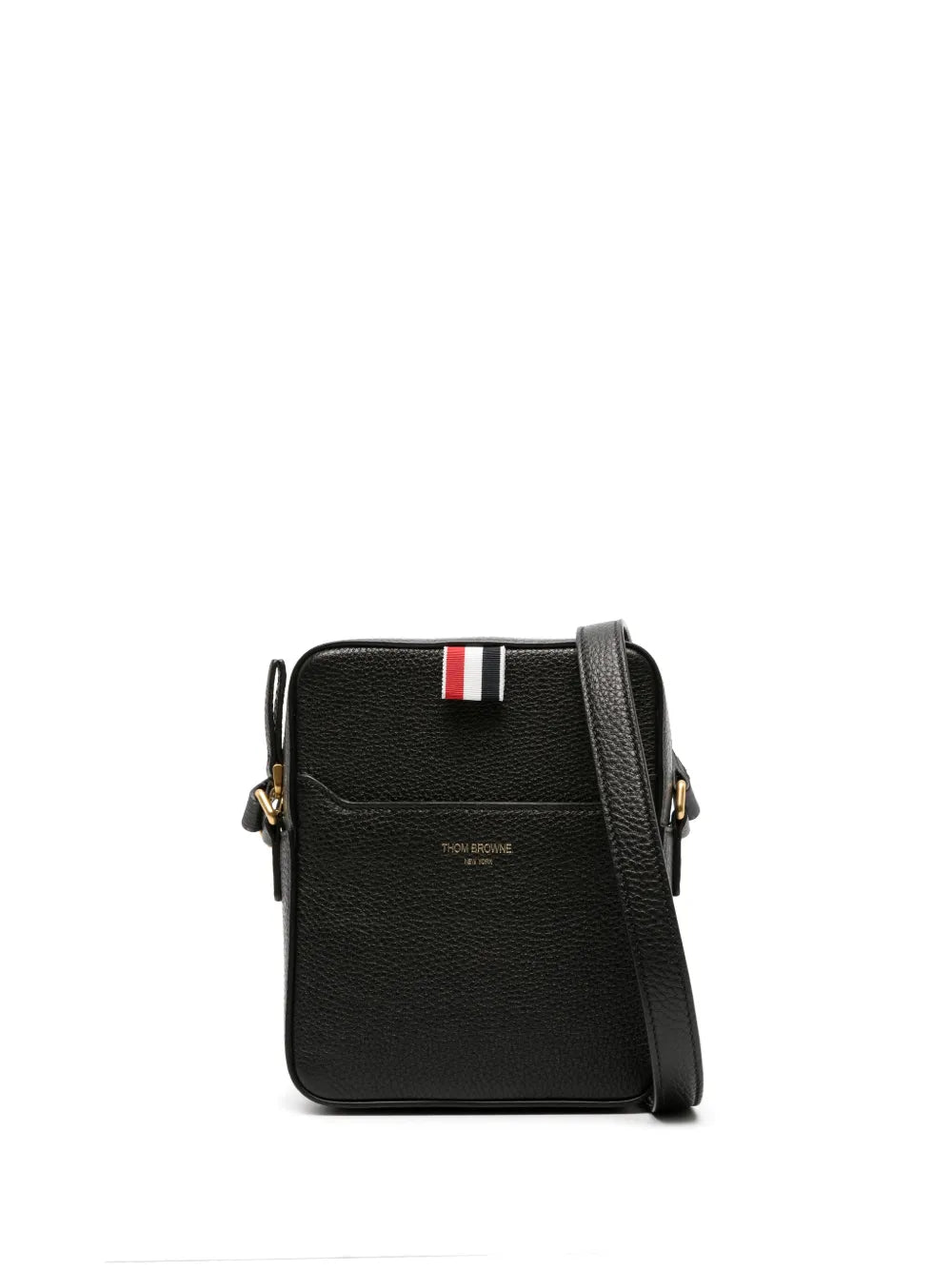 Thom Browne4-Bar Vertical leather camera bag