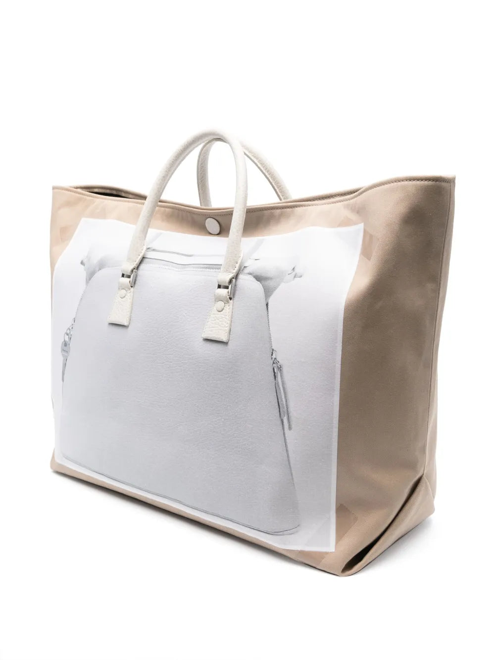 Maison Margielamedium Trompe l'oeil 5AC gabardine bag