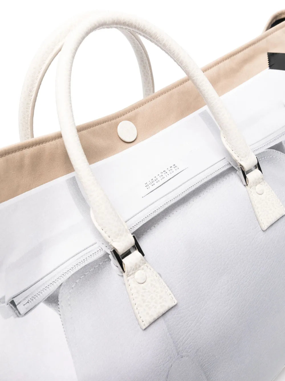 Maison Margielamedium Trompe l'oeil 5AC gabardine bag