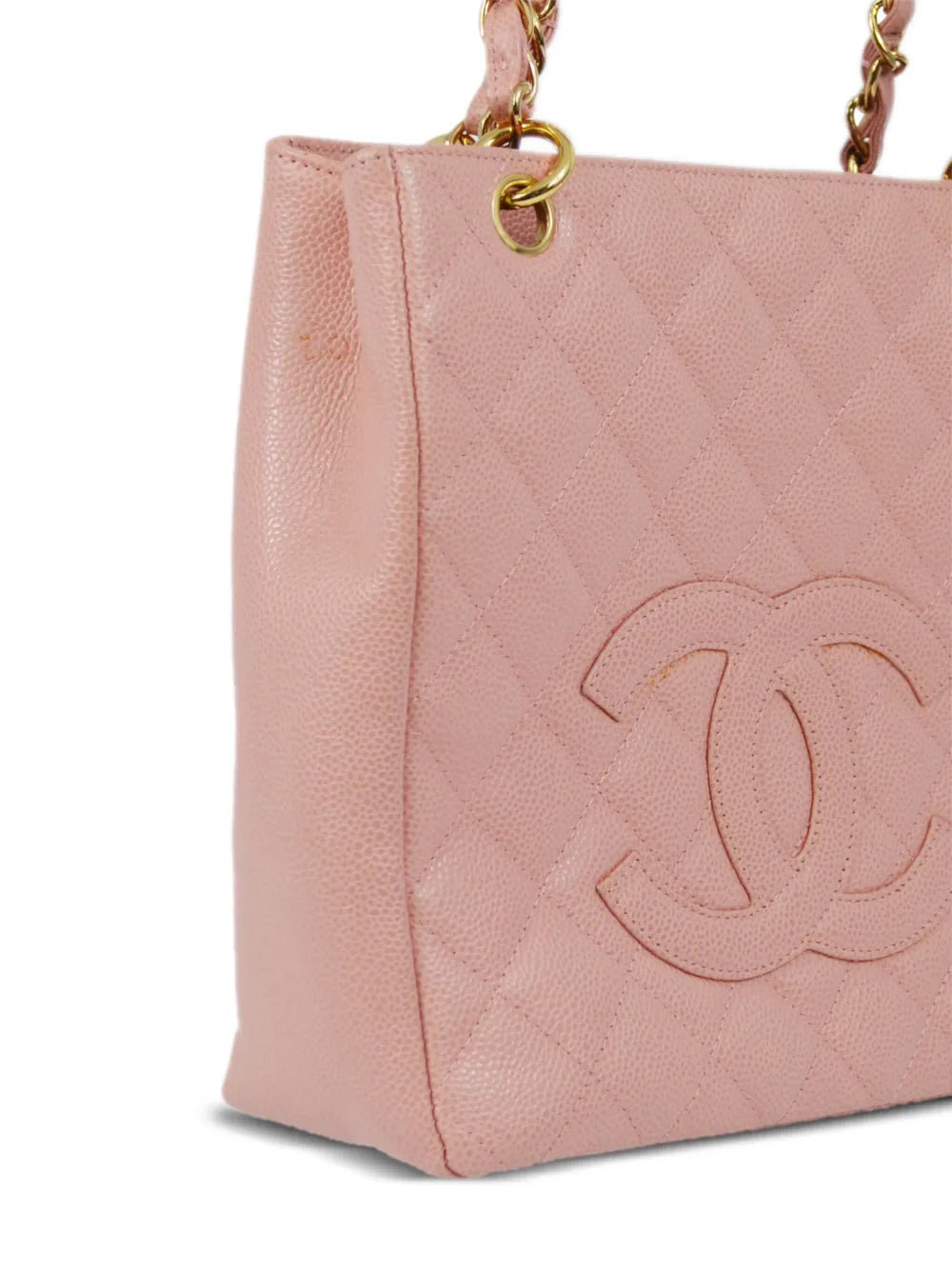 Pre-OwnedCHANEL Pre-Owned2003 petite quilted tote bag