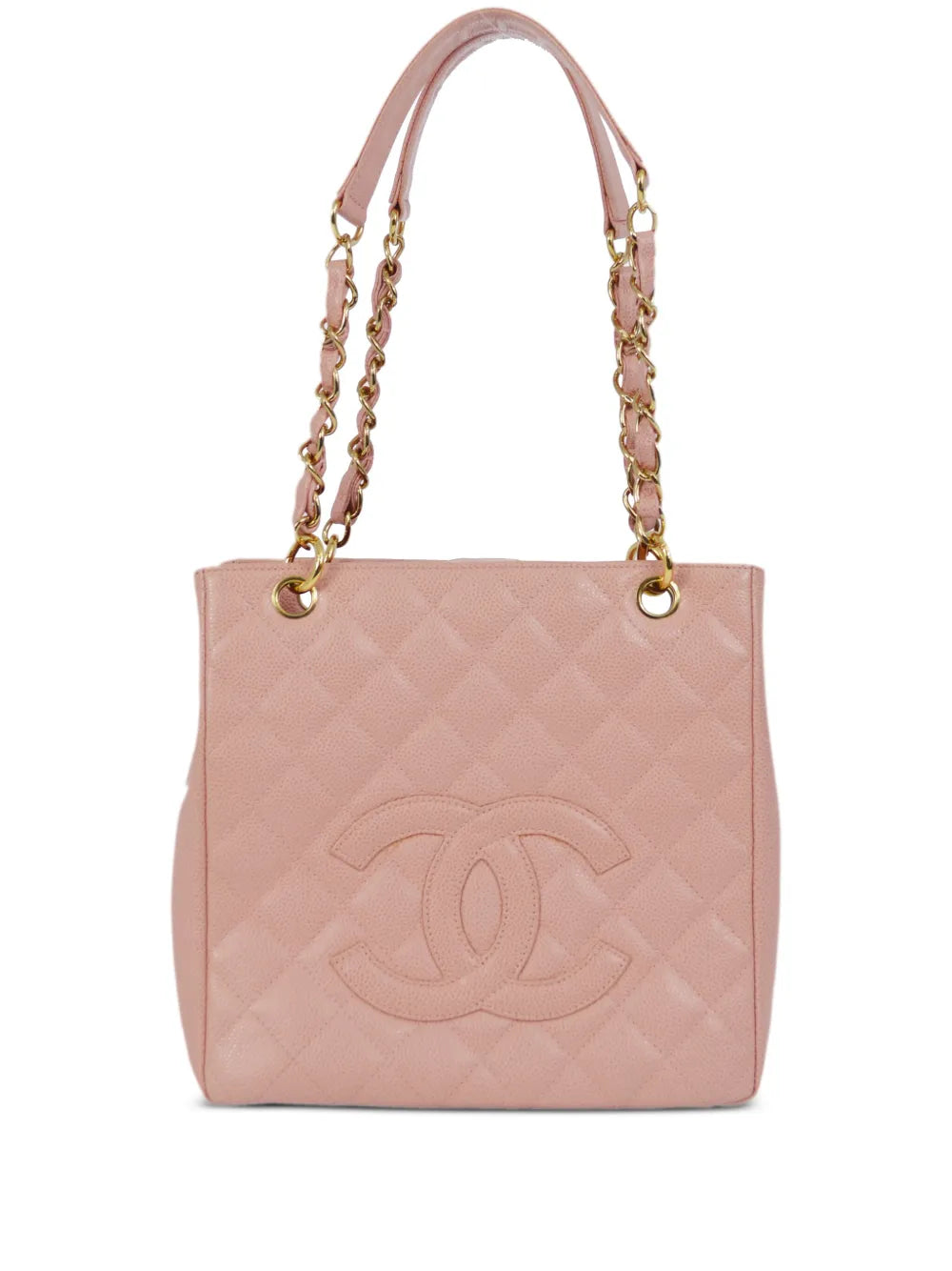 Pre-OwnedCHANEL Pre-Owned2003 petite quilted tote bag