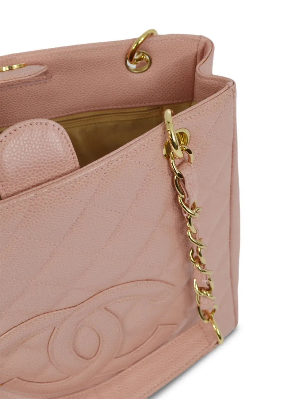 Pre-OwnedCHANEL Pre-Owned2003 petite quilted tote bag