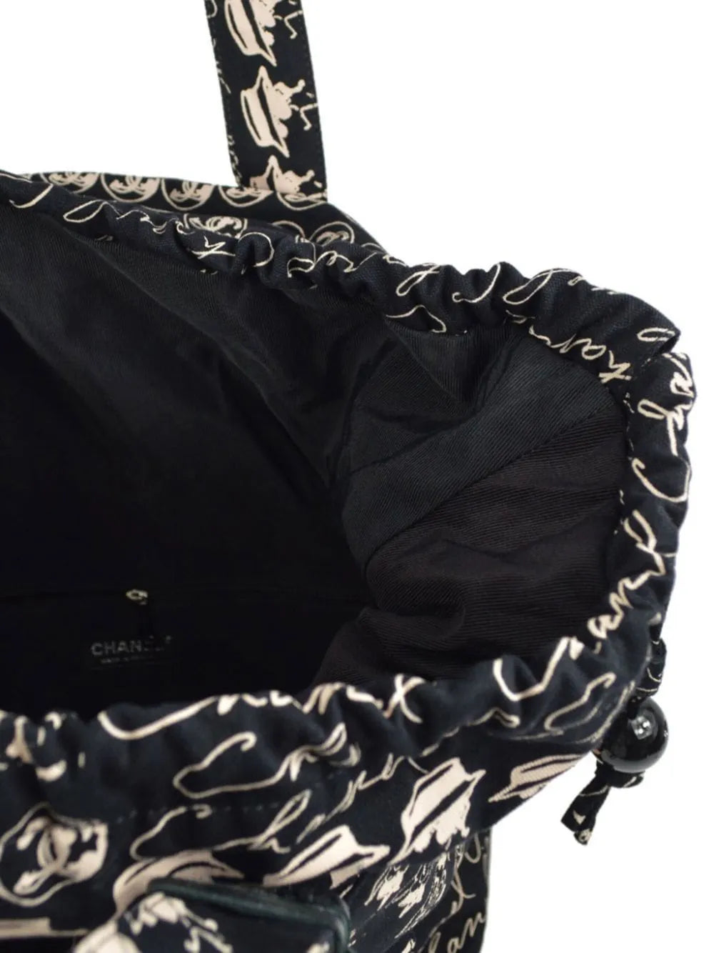 Pre-OwnedCHANEL Pre-OwnedCamia wool tote bag