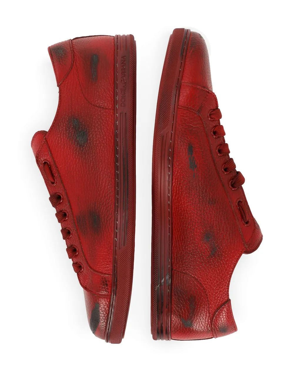 Dolce & Gabbana Bassa Leather Sneakers