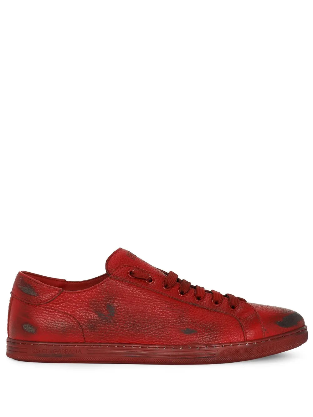 Dolce & Gabbana Bassa Leather Sneakers