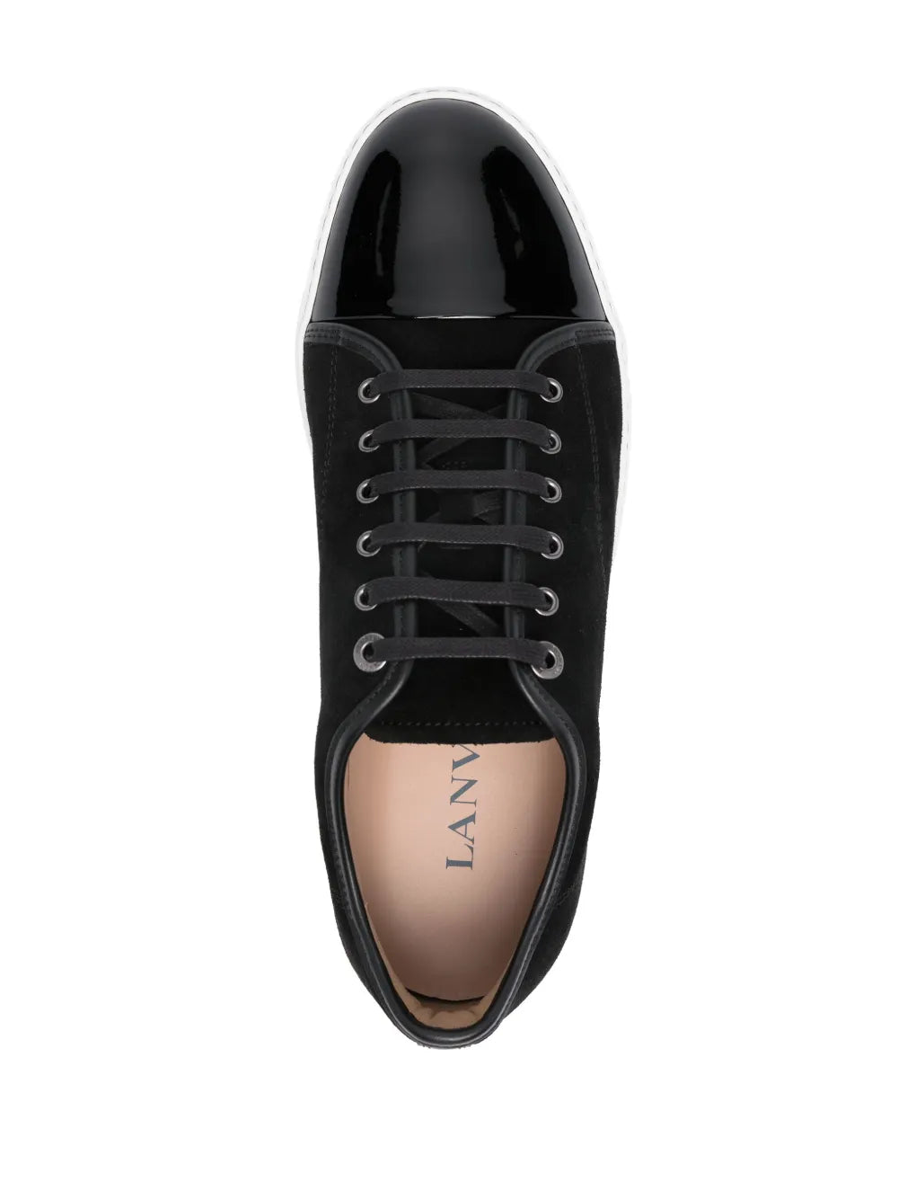 Lanvin Dbb1 Leather Sneakers