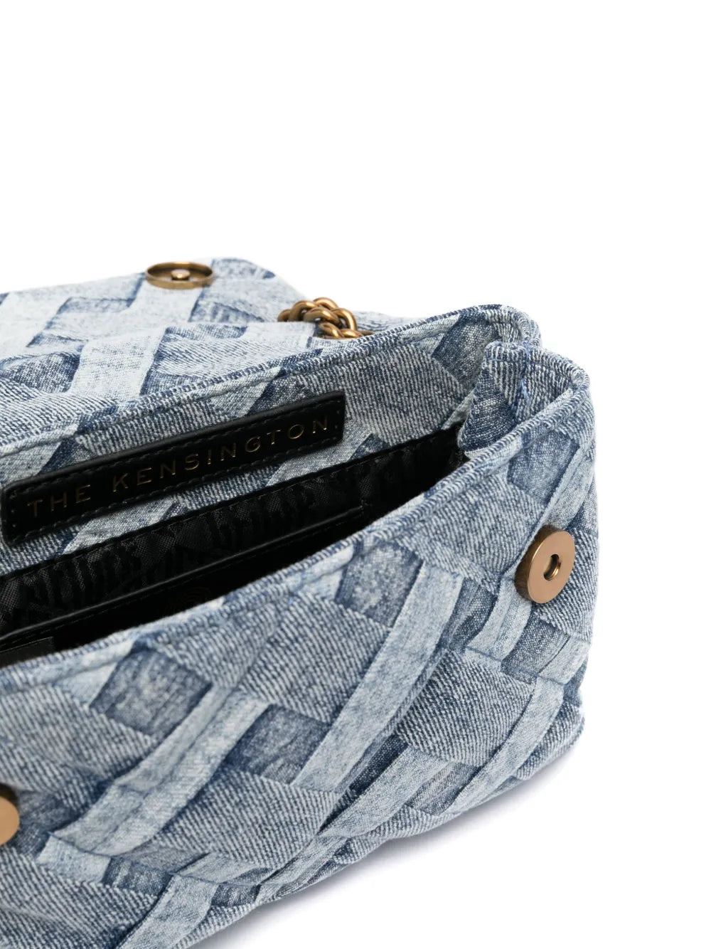 Kurt Geiger Londonsmall Kensington denim bag