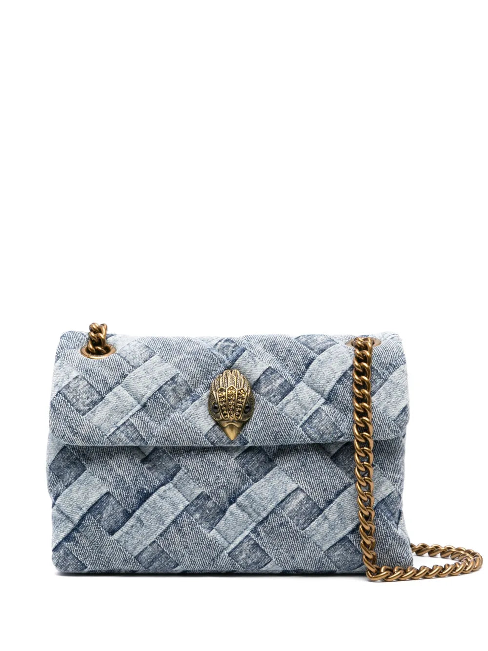 Kurt Geiger Londonsmall Kensington denim bag