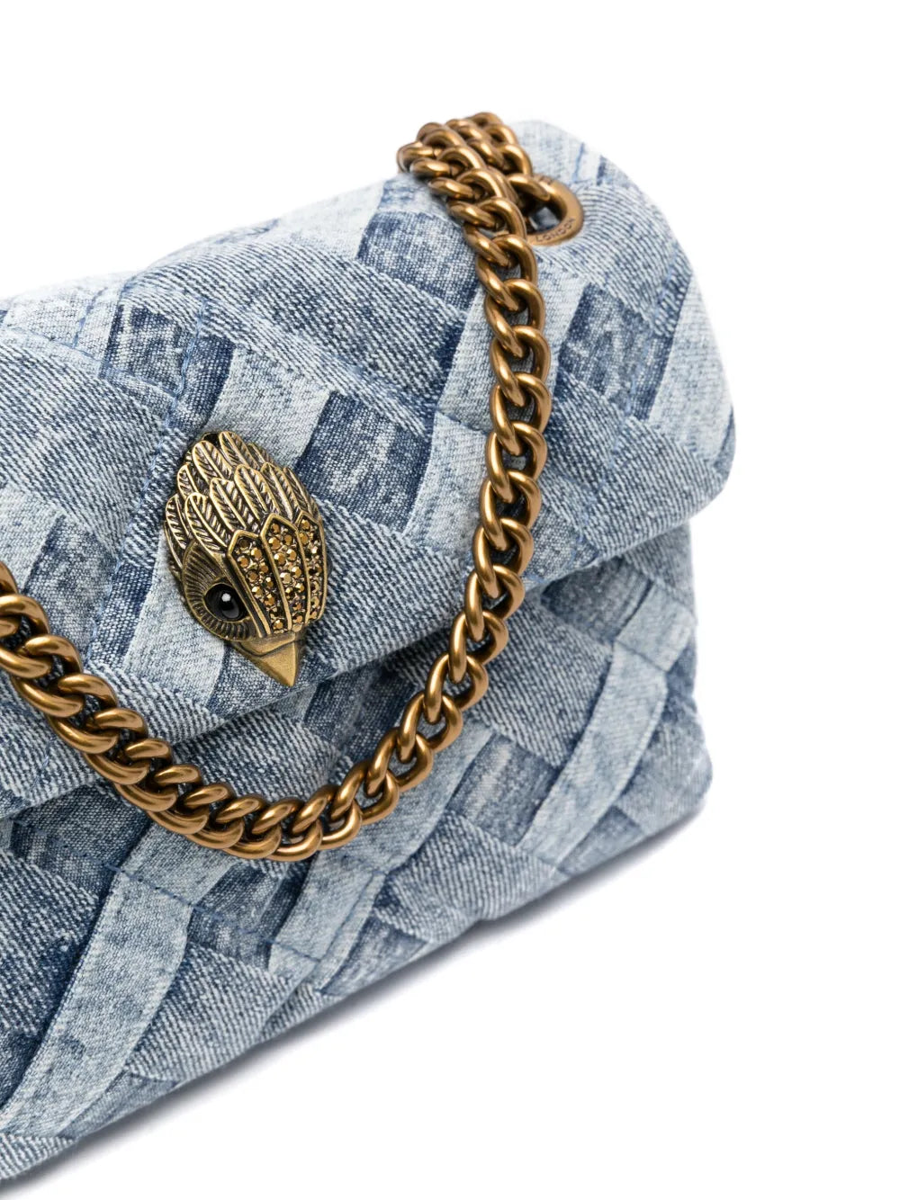 Kurt Geiger Londonsmall Kensington denim bag