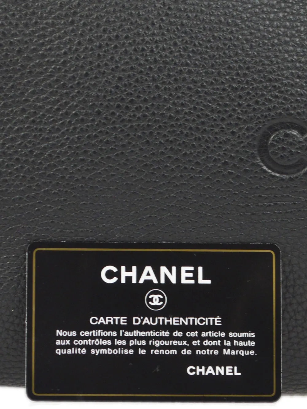 Pre-OwnedCHANEL Pre-Owned2003 Fringe leather duffle bag