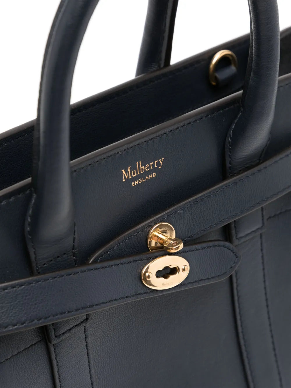 MulberryZipped Bayswater leather mini bag