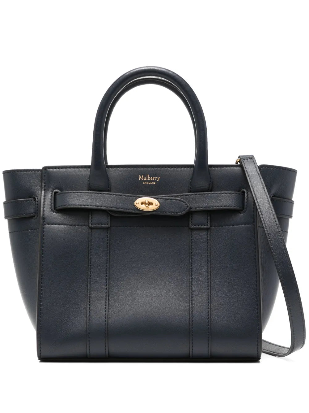MulberryZipped Bayswater leather mini bag
