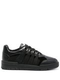 Moschino Lace-Detailed Panelled Sneakers