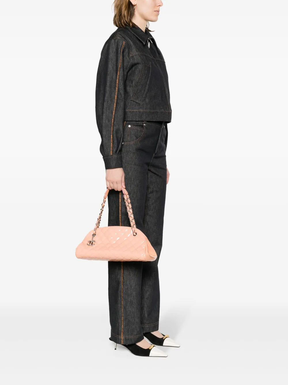 Pre-OwnedCHANEL Pre-Owned2012-2013 Bowling Mademoiselle handbag